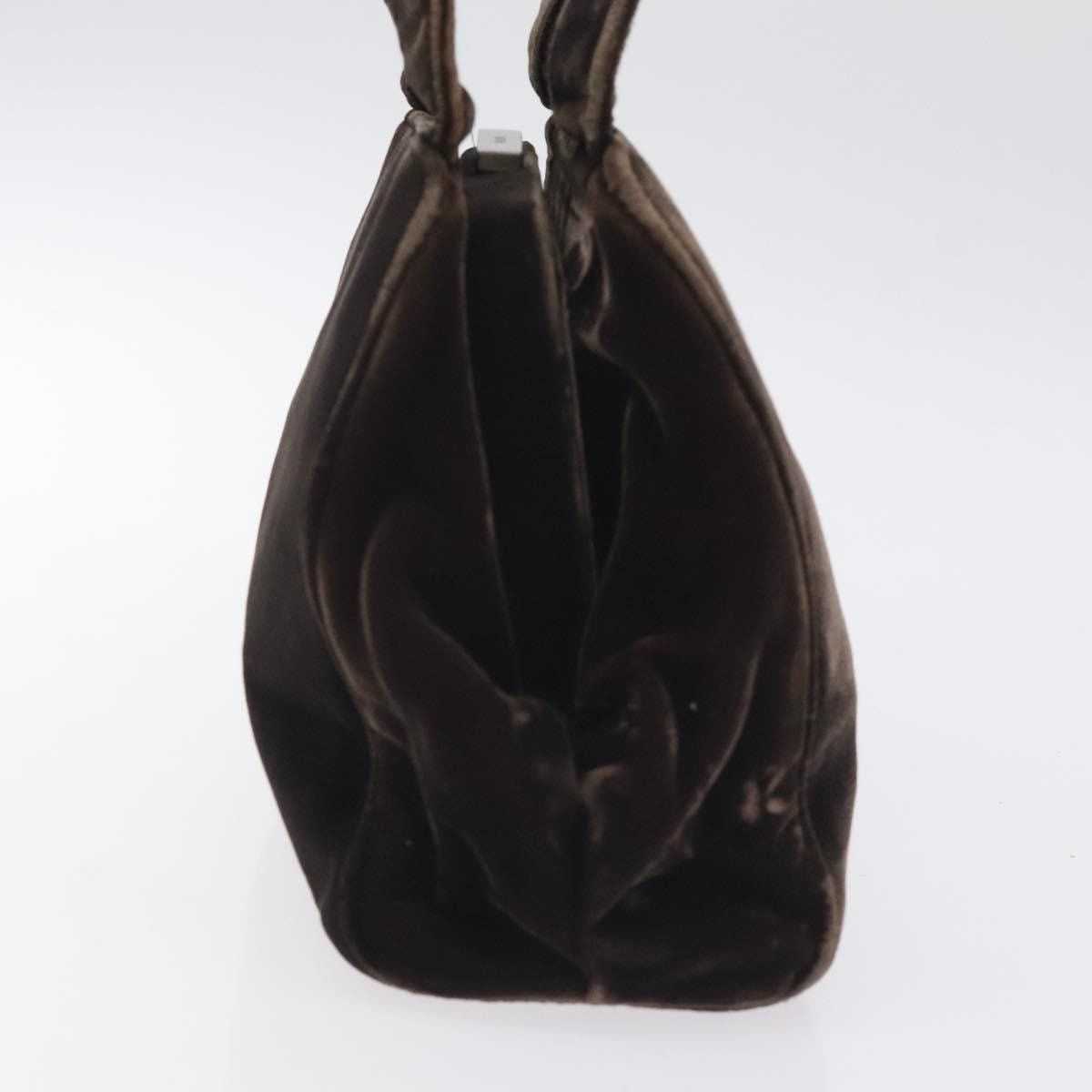 Prada PRADA Hand Bag Velor Brown Size ONE SIZE - 5 Thumbnail