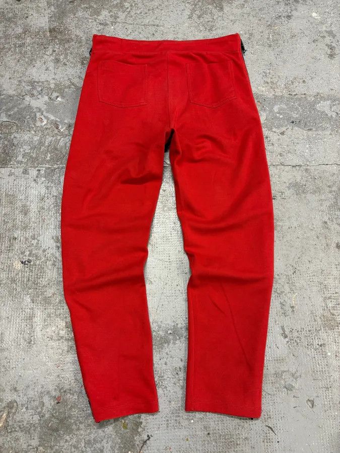 Designer × Dries Van Noten × Vintage Dries Van Noten Full Zip Demon Black & Red Sweatpants Size US 32 / EU 48 - 7 Thumbnail