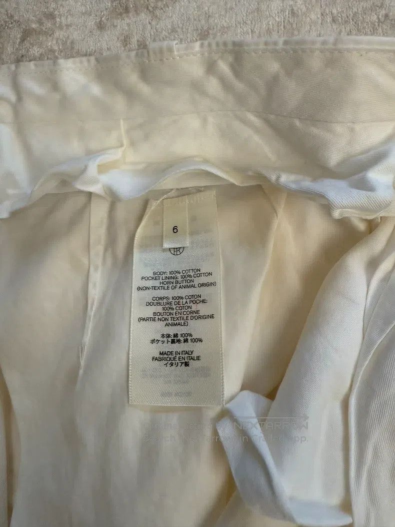 The Row The row size 6 White Straight Leg Pants Size 25" / US 0 / IT 36 - 3 Thumbnail