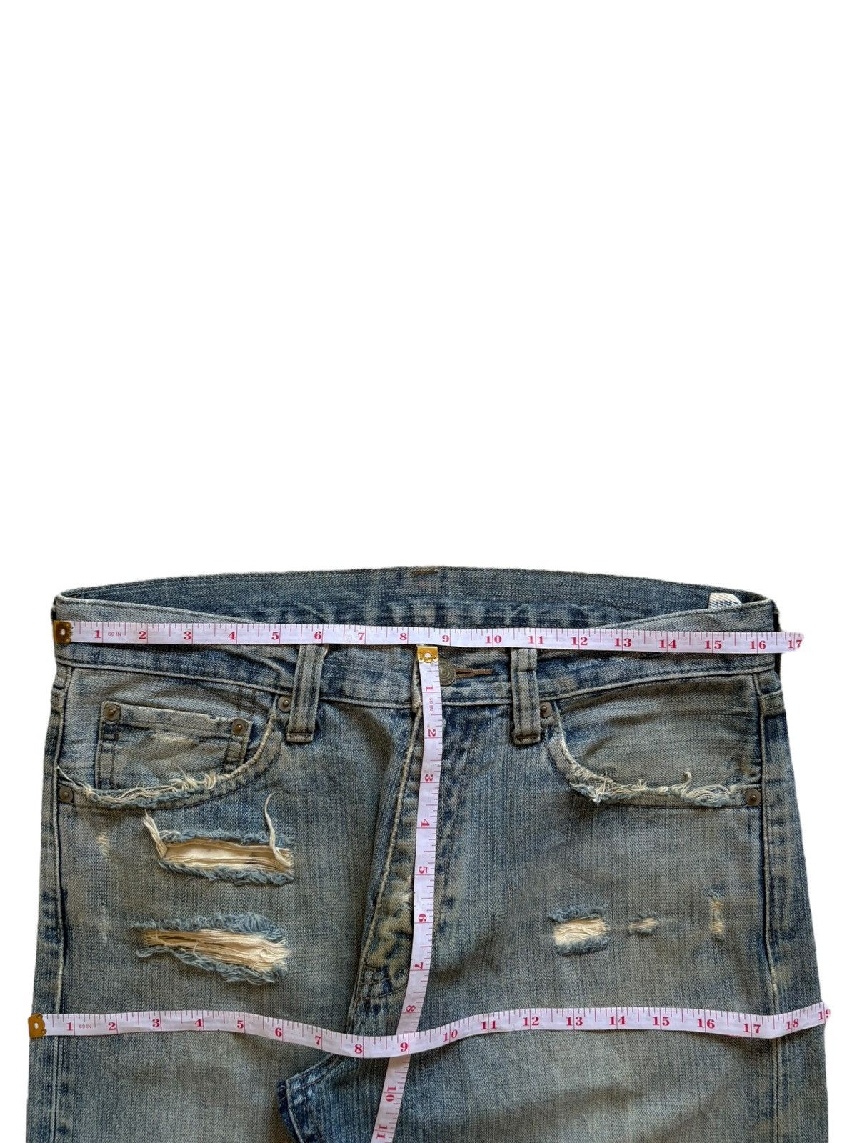 Uniqlo SALES🔥Vintage Uniqlo Mud Wash Distressed Baggy Jeans Size US 33 - 12 Thumbnail