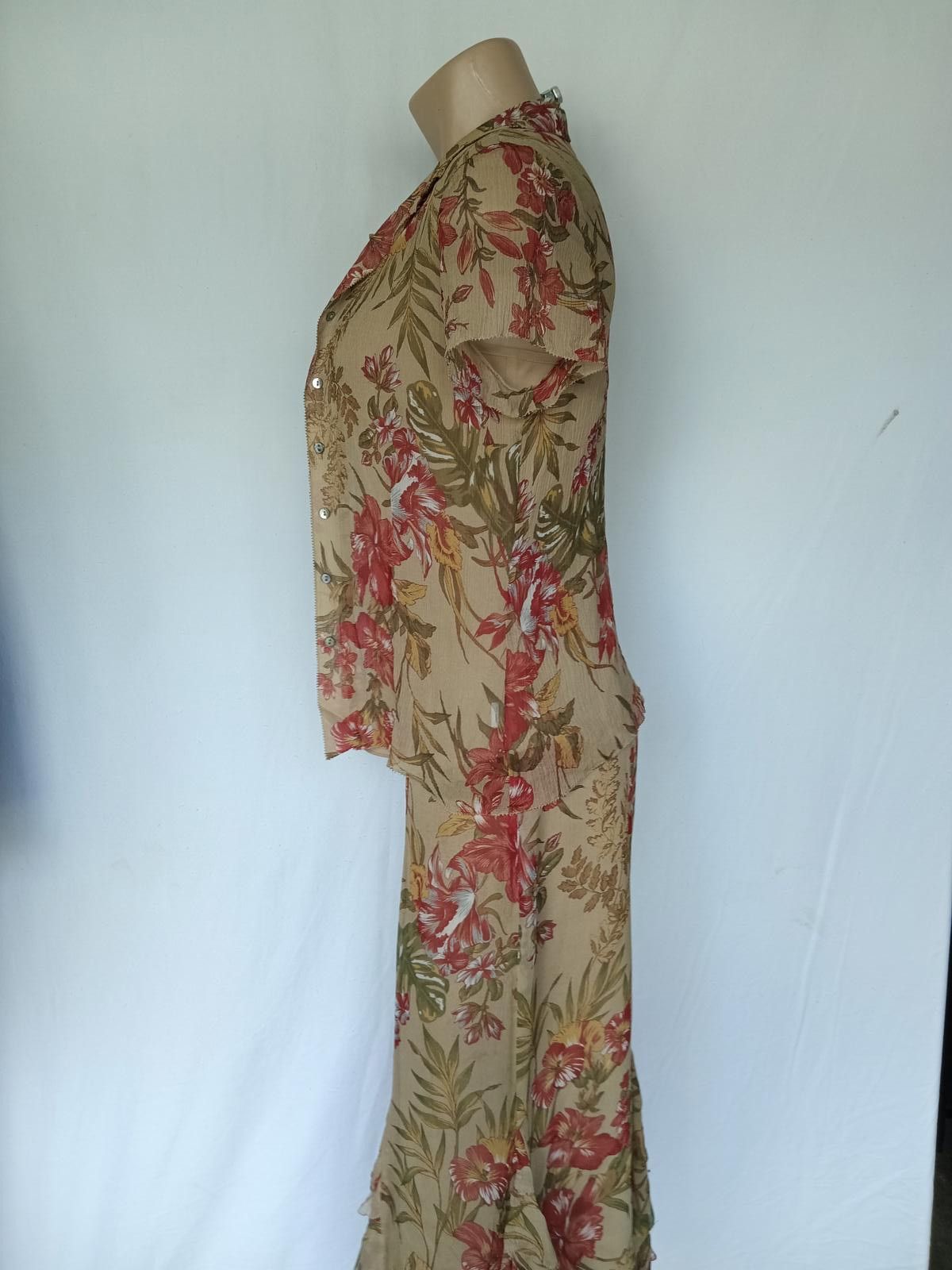 Charter Club Charter Club Floral Maxi Dress Set - Size 8 Size M / US 6-8 / IT 42-44 - 2 Thumbnail
