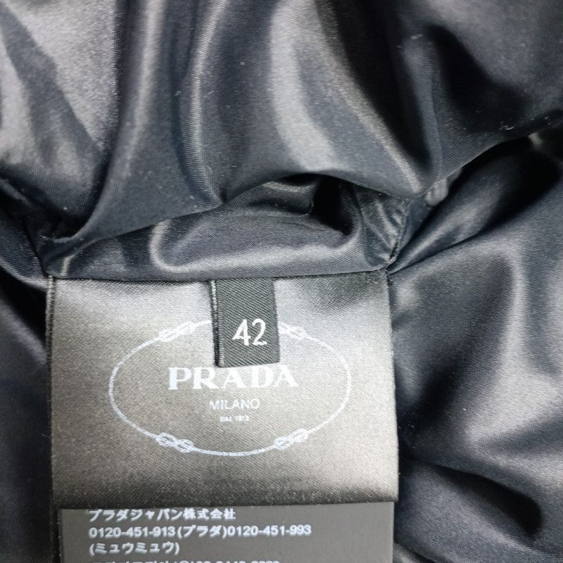 Prada Prada Black Detachable Sleeve Down Jacket-2506 Size US S / EU 44-46 / 1 - 5 Thumbnail