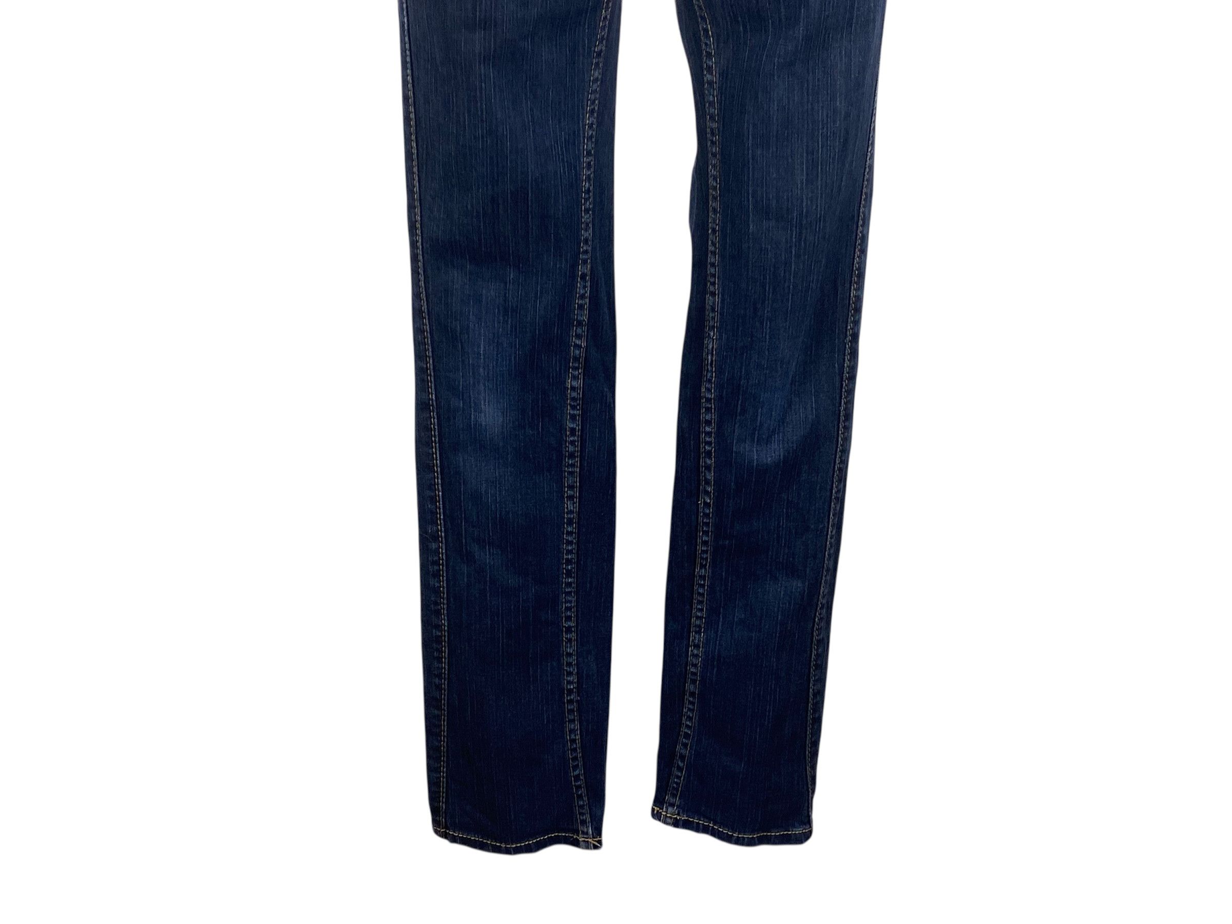 Japanese Brand BackNumber Japanese Vintage Pants 90s Low Rise Jeans Size 29" - 5 Thumbnail