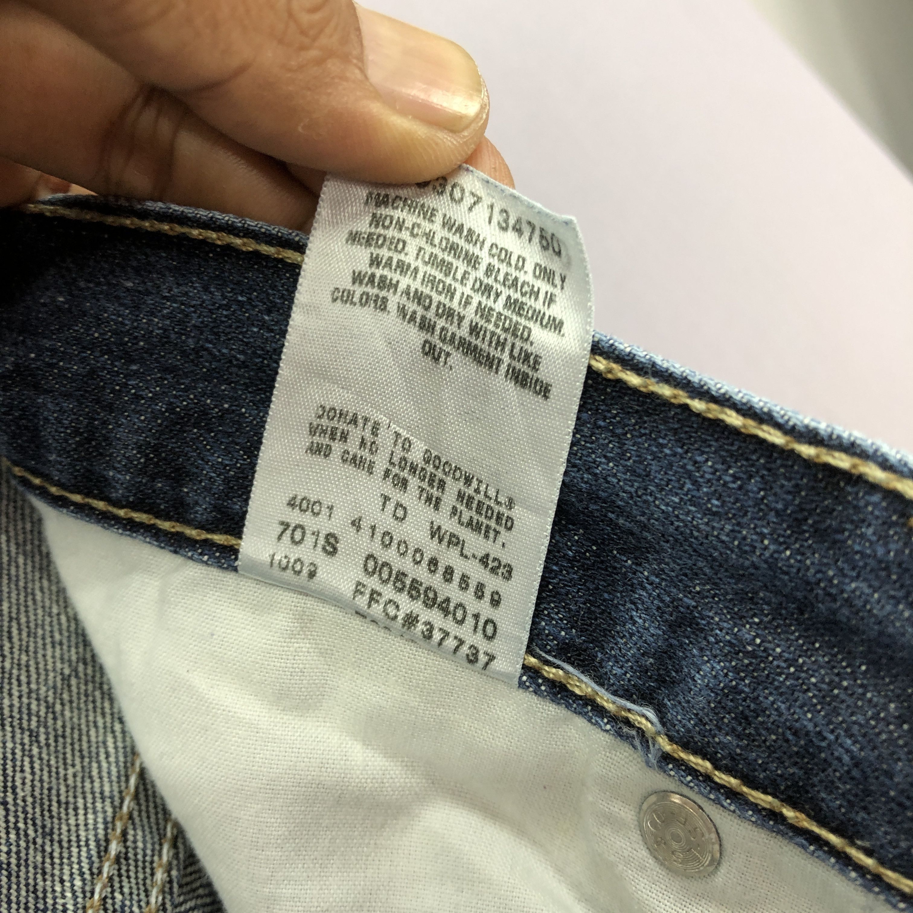 Levi's Vintage Baggy Levis 559 Jeans Levi's Blue Wash Denim Pants Size US 34 / EU 50 - 8 Thumbnail