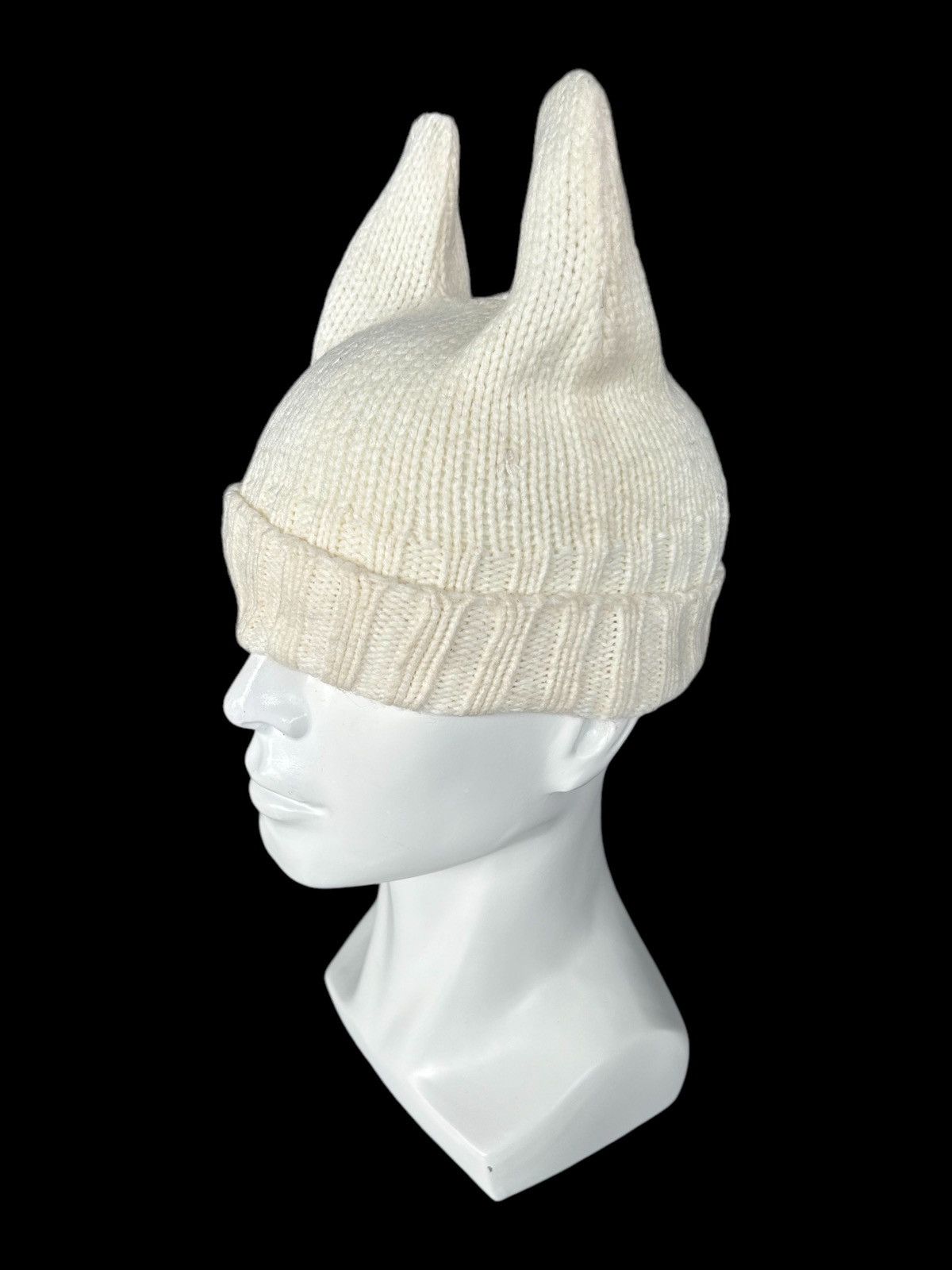 Japanese Brand × Kapital × Vintage HORN DEVIL Knitted Japanese Beanie Hats Rare🎌☠️☠️ Size ONE SIZE - 1 Thumbnail