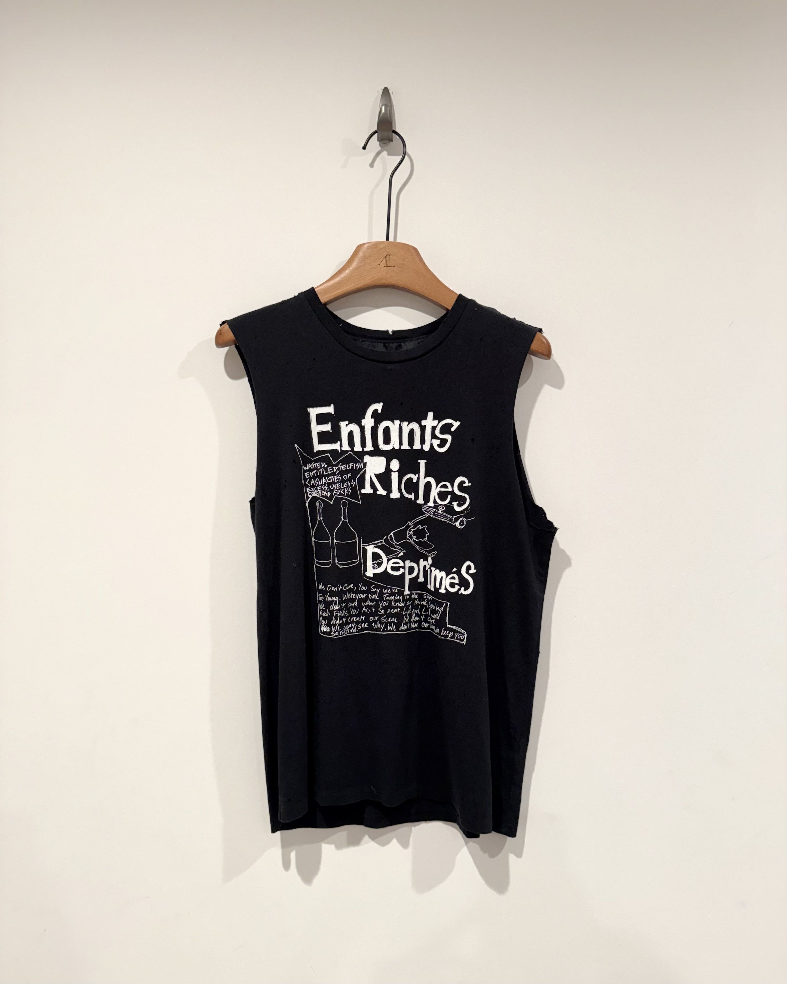 Enfants Riches Deprimes Enfants Riches Deprimes OG Ss2015 ERD Lifestyle Tank top Size US M / EU 48-50 / 2 - 1 Thumbnail