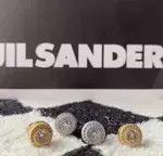 Jewelry × Sterling Silver × Vintage Vintage diamond-studded earrings Size ONE SIZE - 2 Thumbnail