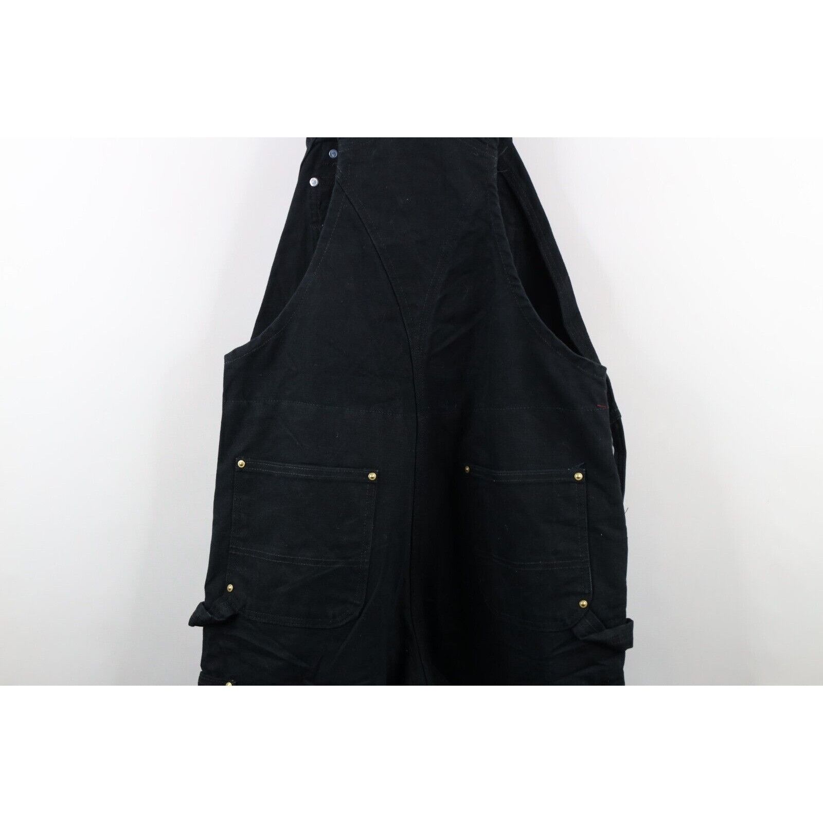 Carhartt × Vintage Vintage 90s Carhartt Spell Out Quilted Double Knee Overalls Size US 36 / EU 52 - 14 Thumbnail