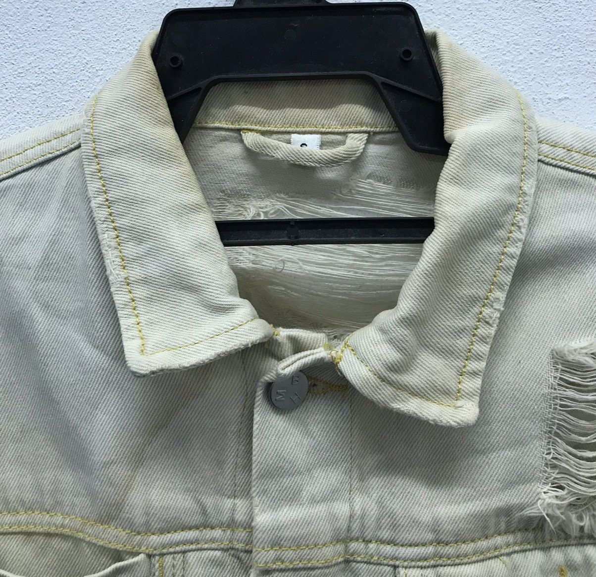 Misbhv They Drained My Very Soul Denim Jacket Size US S / EU 44-46 / 1 - 4 Thumbnail