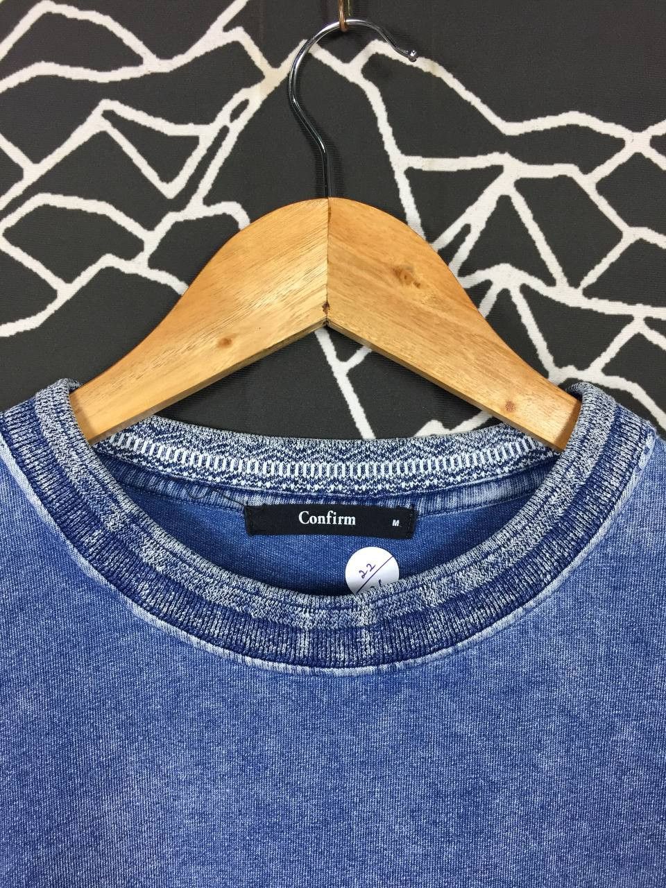 Japanese Brand × Vintage Confirm Japanese Brand Denim Pocket Tee Size US M / EU 48-50 / 2 - 5 Thumbnail