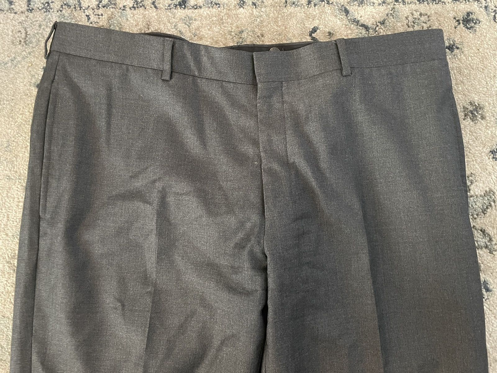 Polo Ralph Lauren × Vintage Extrafine Wool Flannel Flat Front Trouser Size US 38 / EU 54 - 6 Thumbnail