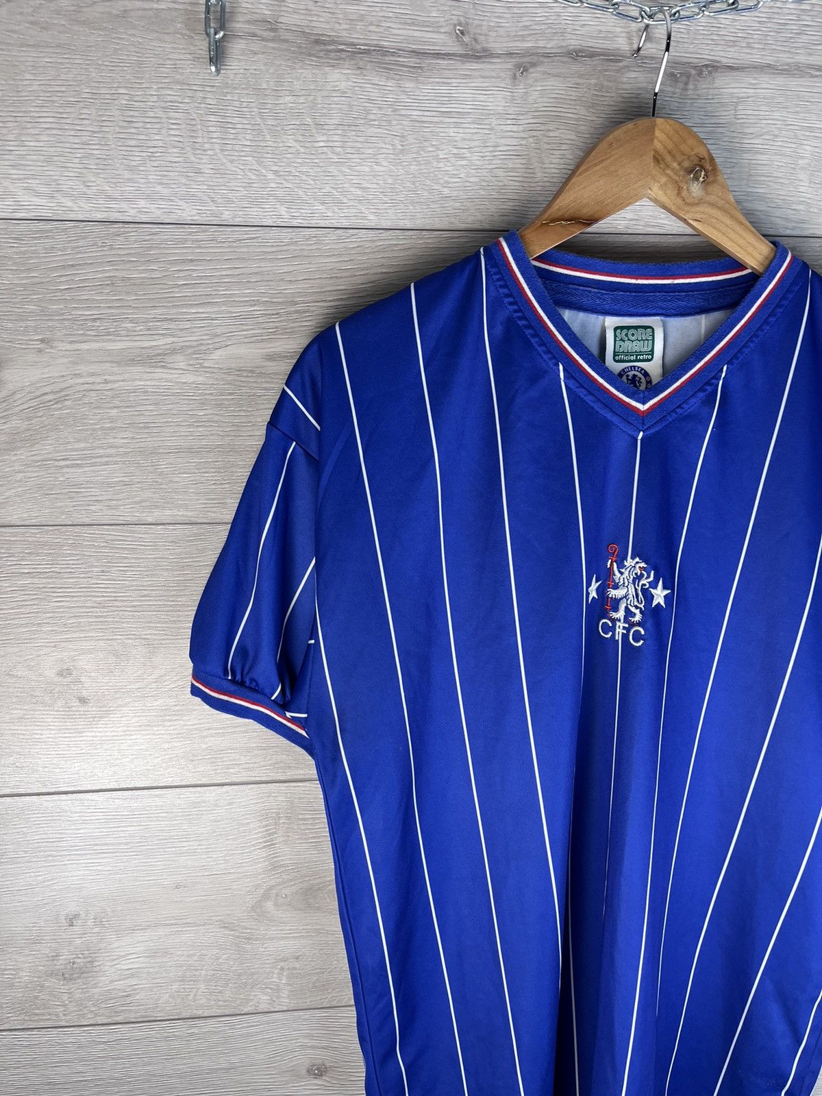 Other Men's soccer jersey FC Chelsea score draw official retro Size US M / EU 48-50 / 2 - 2 Thumbnail