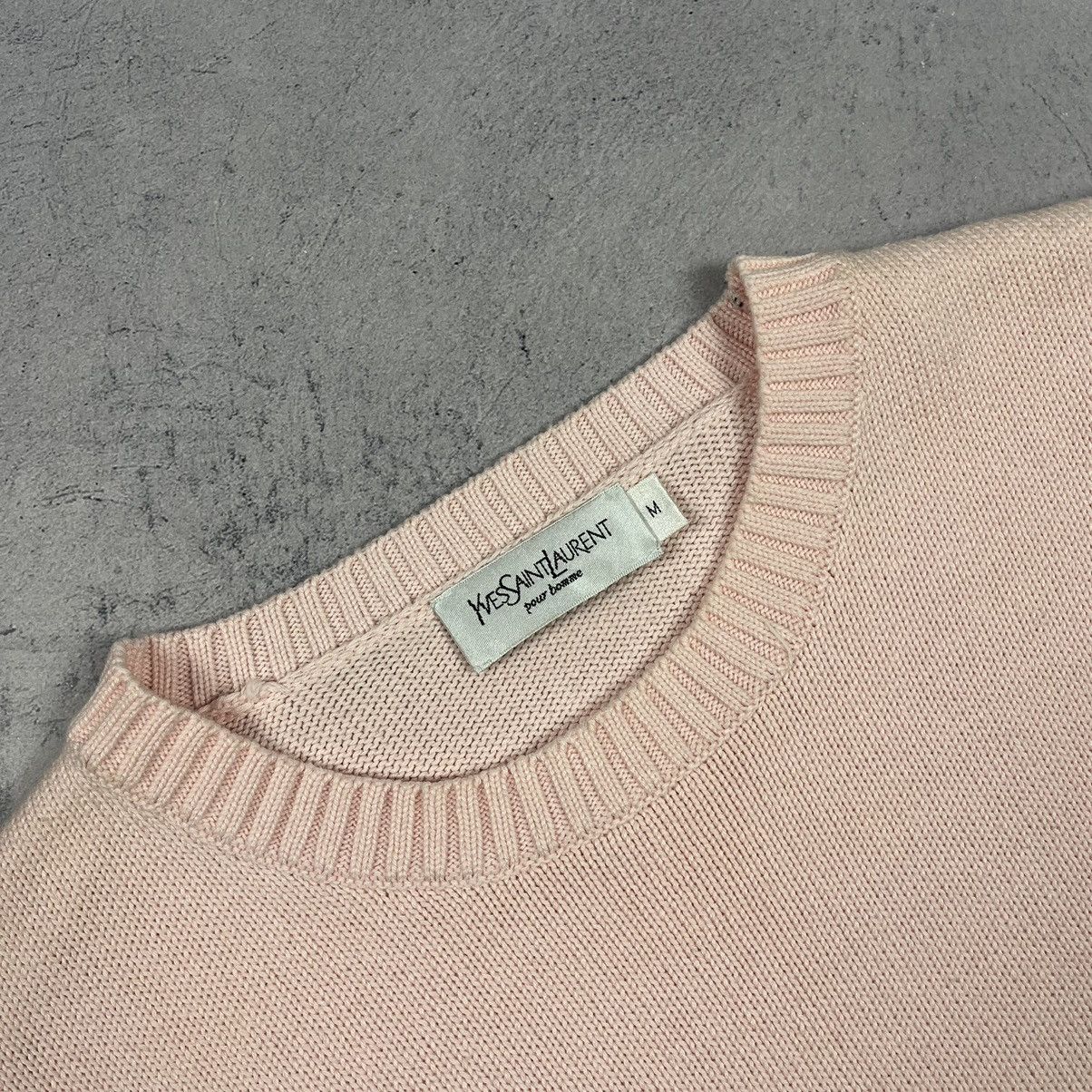 Vintage Vintage Yves Saint Laurent YSL knit sweater 90’s Size US M / EU 48-50 / 2 - 4 Thumbnail