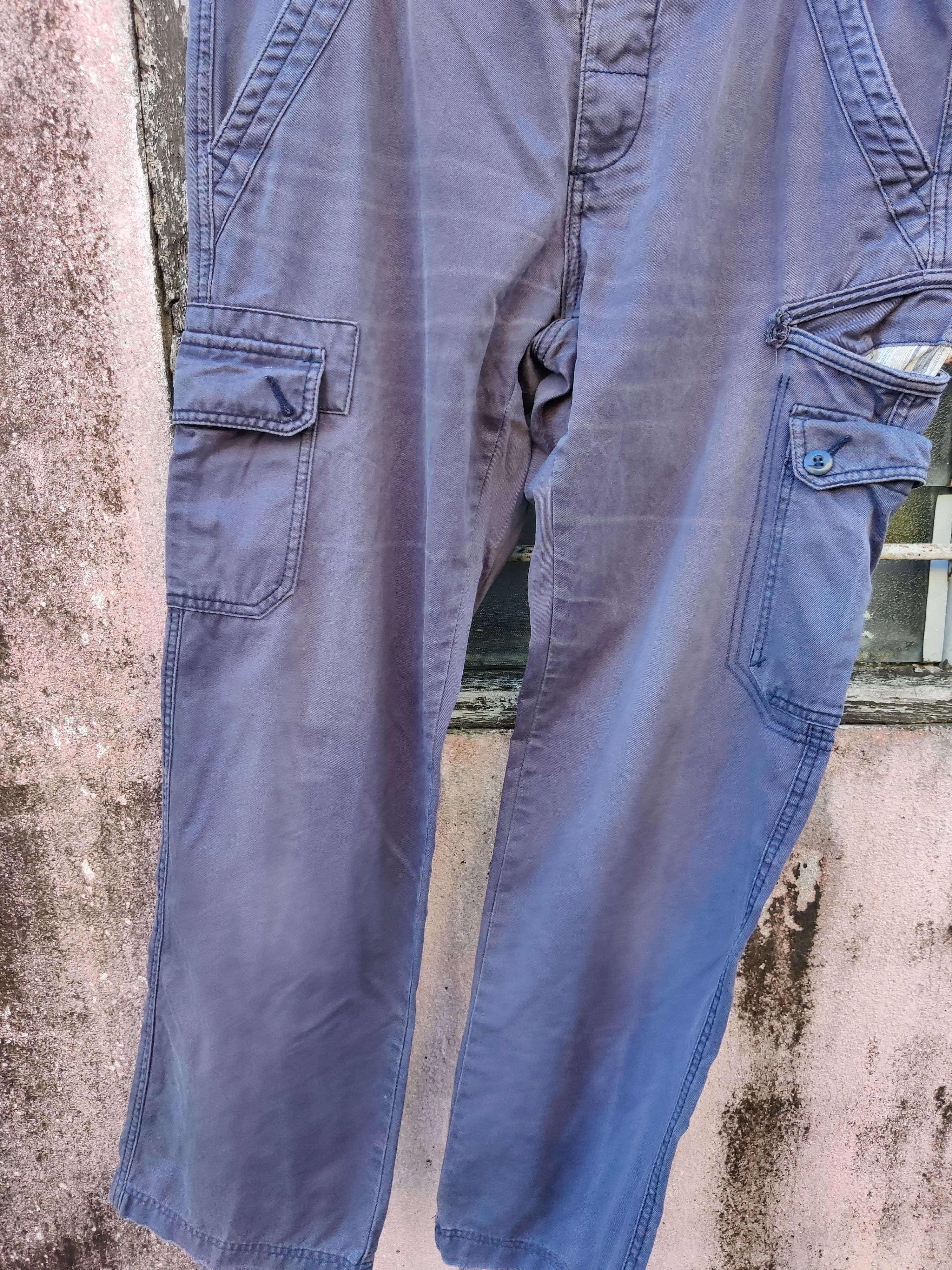 Napapijri Vintage Distressed Napapijri Cargo Pants Size US 36 / EU 52 - 3 Thumbnail