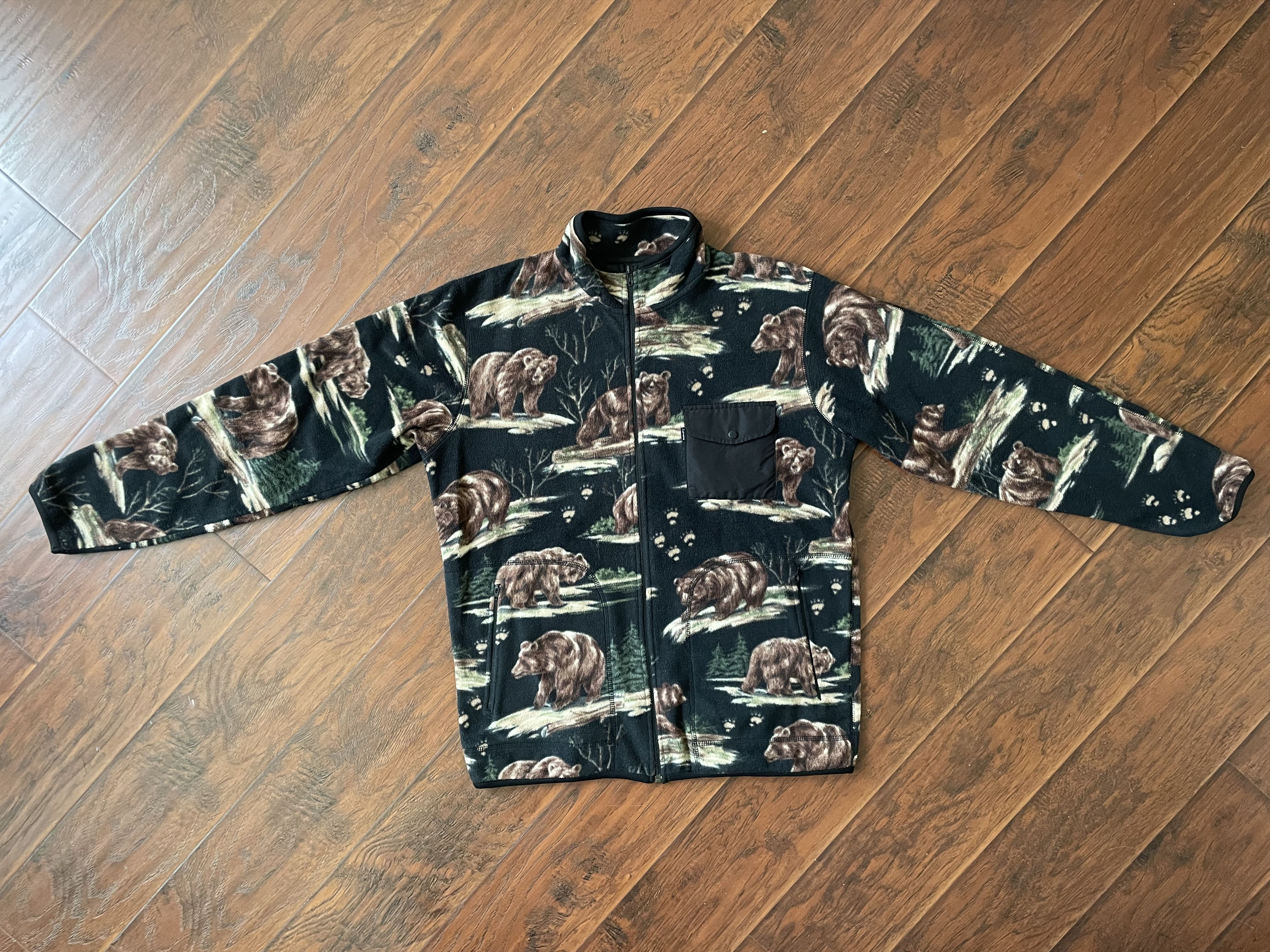 Supreme Supreme Alpine Bear Fleece 2006 Sample Jacket Vintage Grail Size US L / EU 52-54 / 3 - 2 Thumbnail