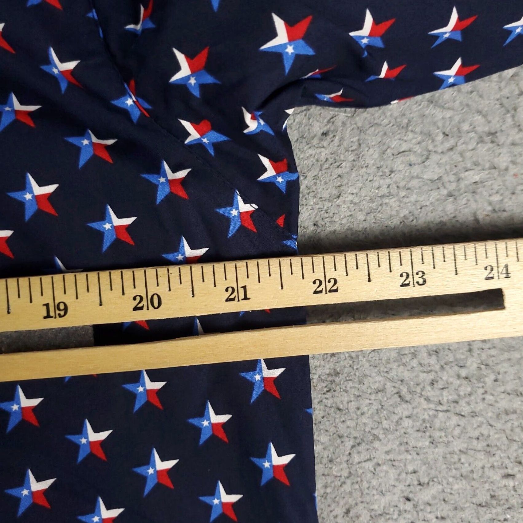 Ariat Ariat Shirt Mens Small Blue Western Pearl Snap Button-Up Long Sleeve Star Print Size US S / EU 44-46 / 1 - 5 Thumbnail