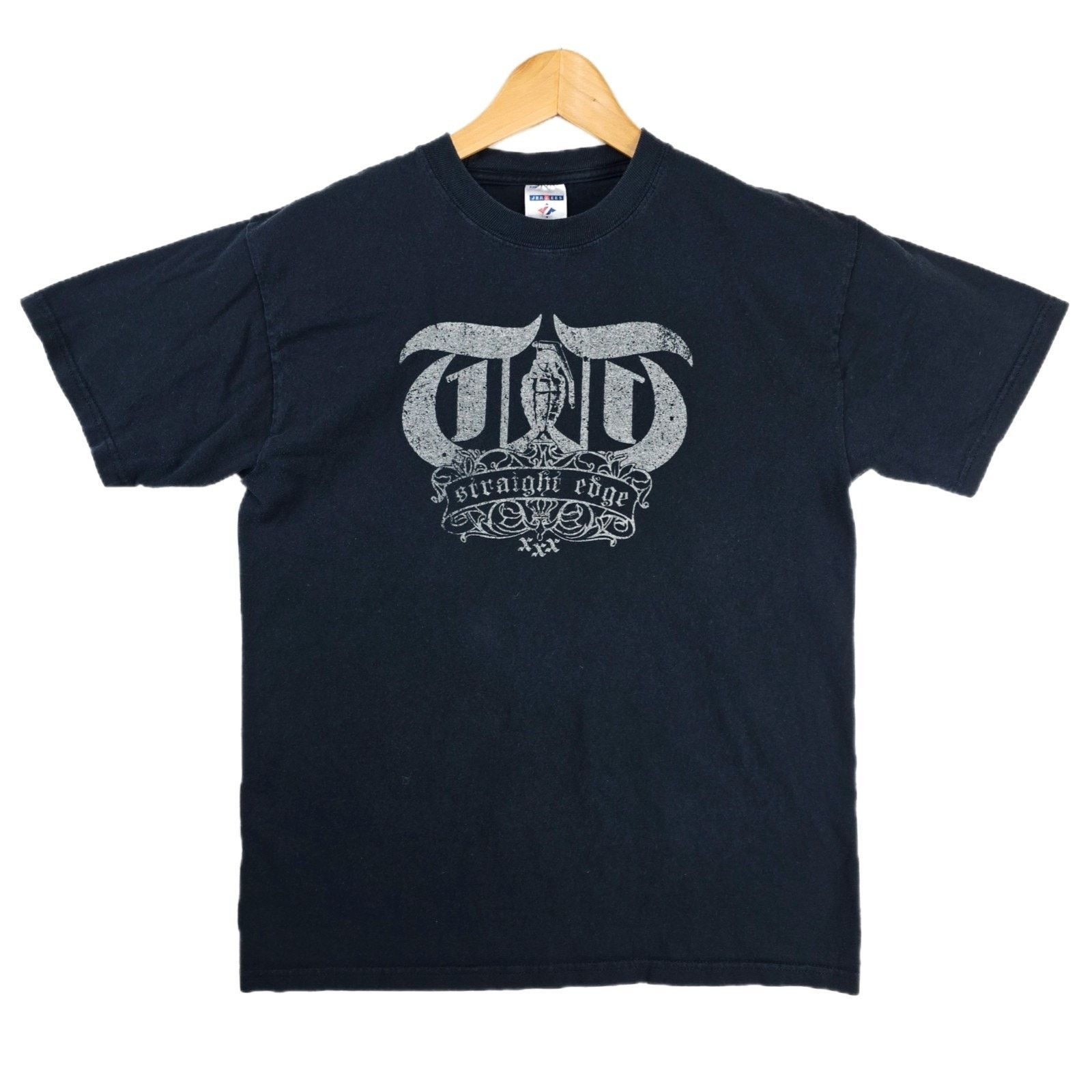 Jerzees Vintage Throwdown Straight Edge Shirt Mens Medium Punk Band Size US M / EU 48-50 / 2 - 1 Thumbnail