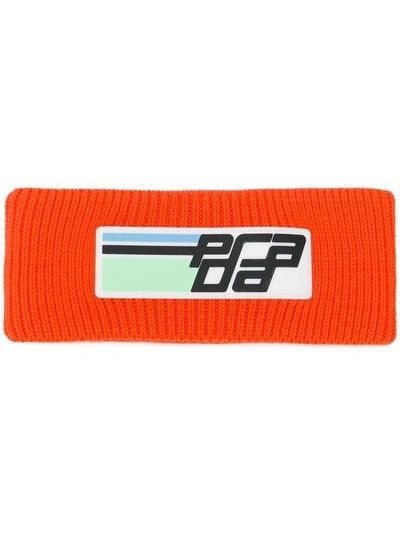 image of Prada Headband in Orange, Men's