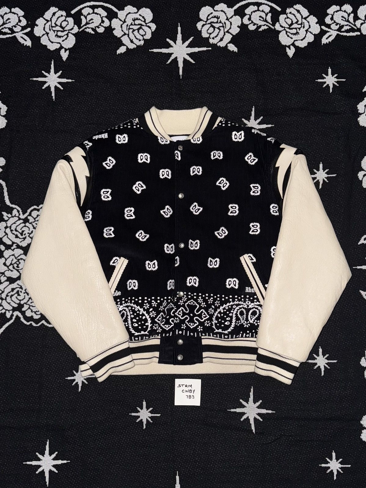 Rhude Bandana Bomber Jacket