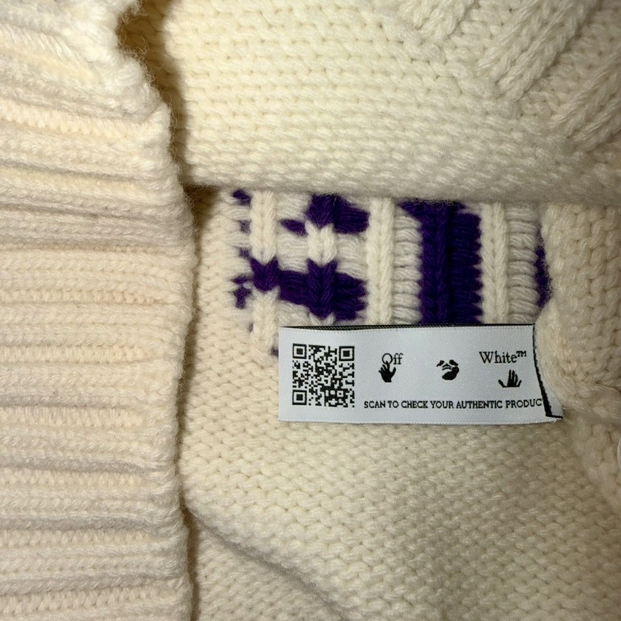 Off-White OFF-WHITE WOOL SWEATER Size S / US 4 / IT 40 - 6 Thumbnail