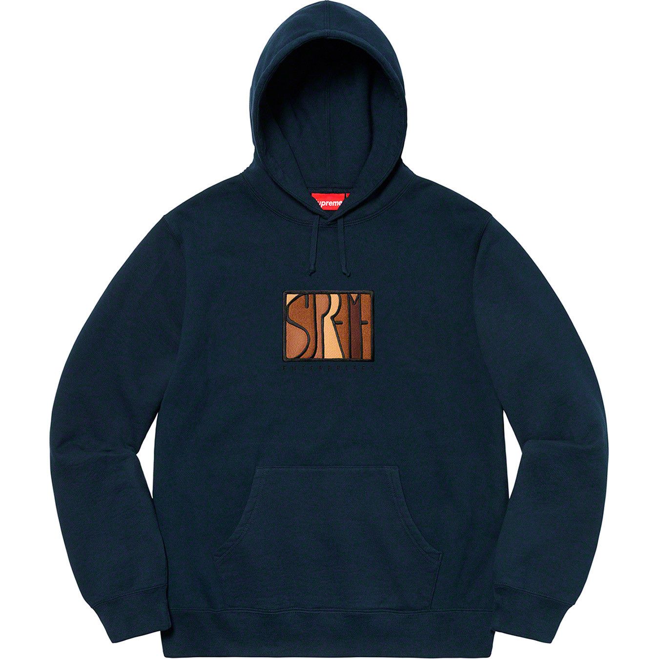 Supreme Enterprises Hooded Sweatshirt Navy Medium