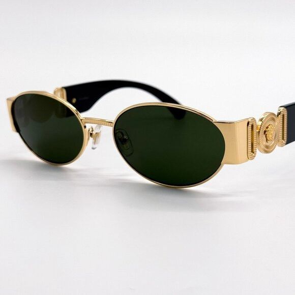 Versace NEW VERSACE SUNGLASSES VE2299 1002/71 GREEN WOMEN EYEWEAR VE Size ONE SIZE - 7 Thumbnail