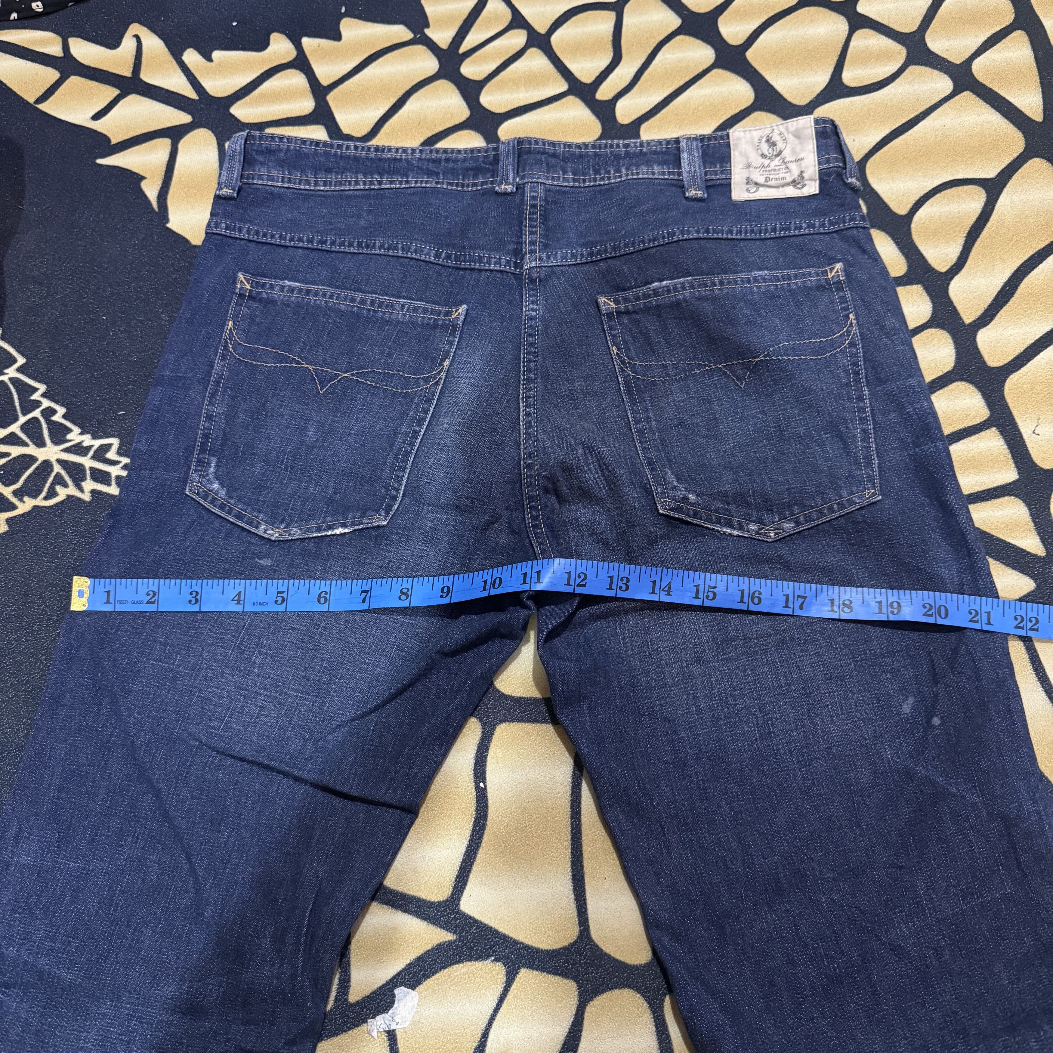 Ralph Lauren VINTAGE RALPH LAUREN RIPEP DENIM JEAN PANTS Size US 32 / EU 48 - 18 Thumbnail