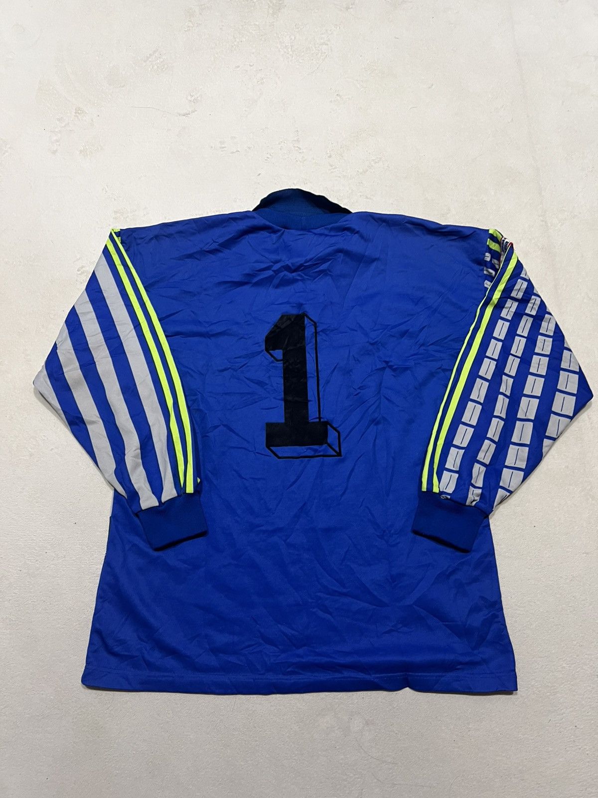Adidas Yokohama Marinos 1992 Adidas Goalkeeper Jersey Size US L / EU 52-54 / 3 - 8 Thumbnail