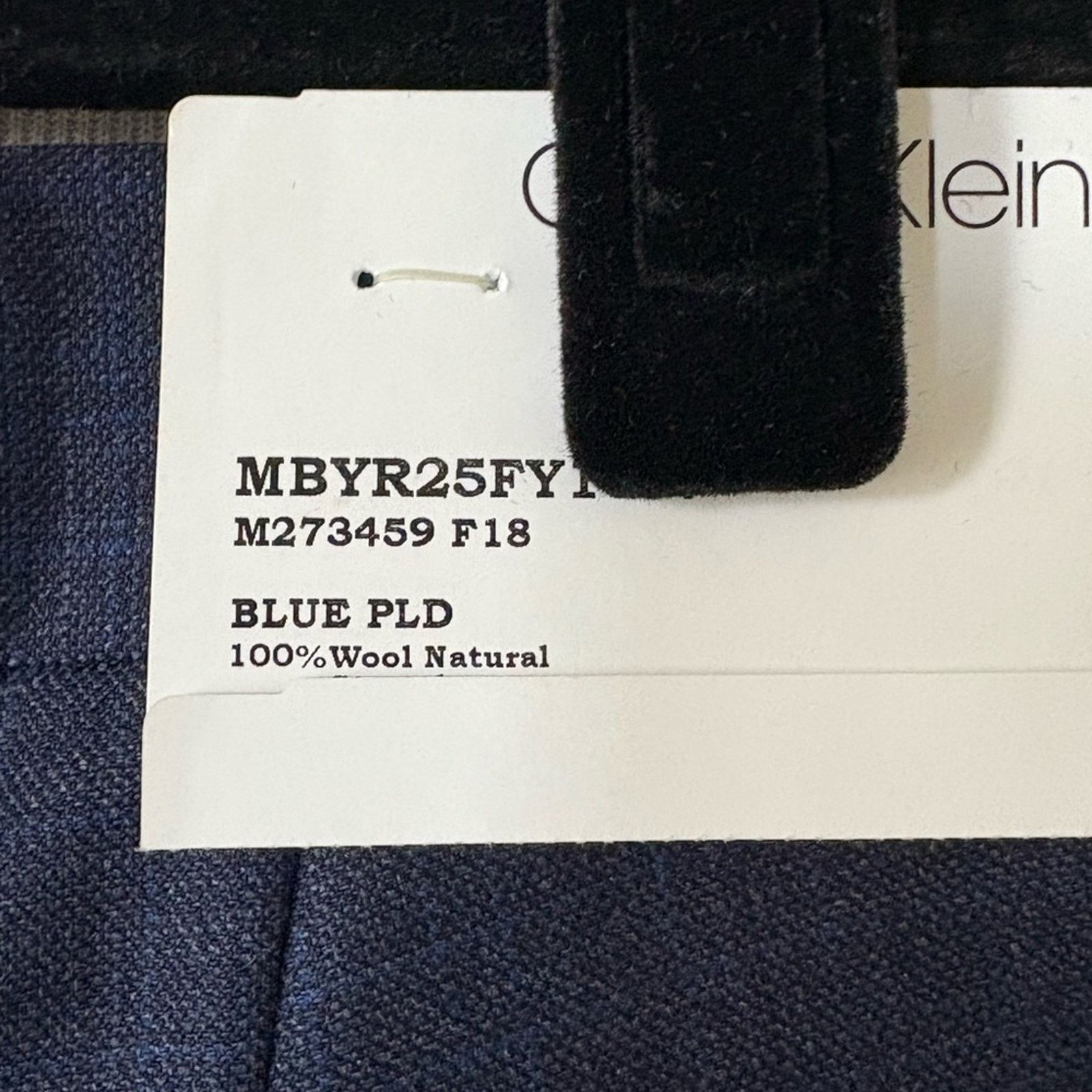 Calvin Klein NWT- Calvin Klein-Slim Fit Wool Suit- 38 short/31W Size 38S - 8 Thumbnail