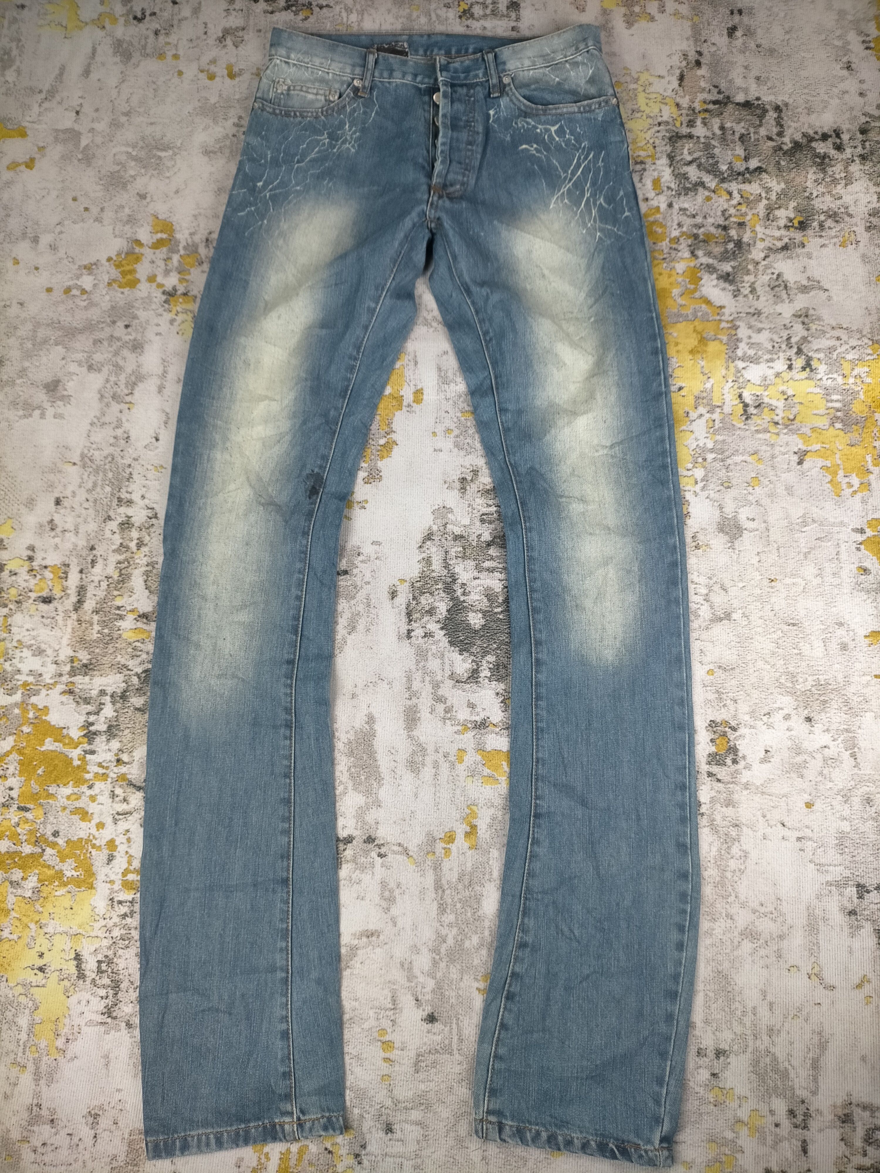 Japanese Brand 🔥 Mudwash Jeans Like Dior Size US 29 - 1 Thumbnail