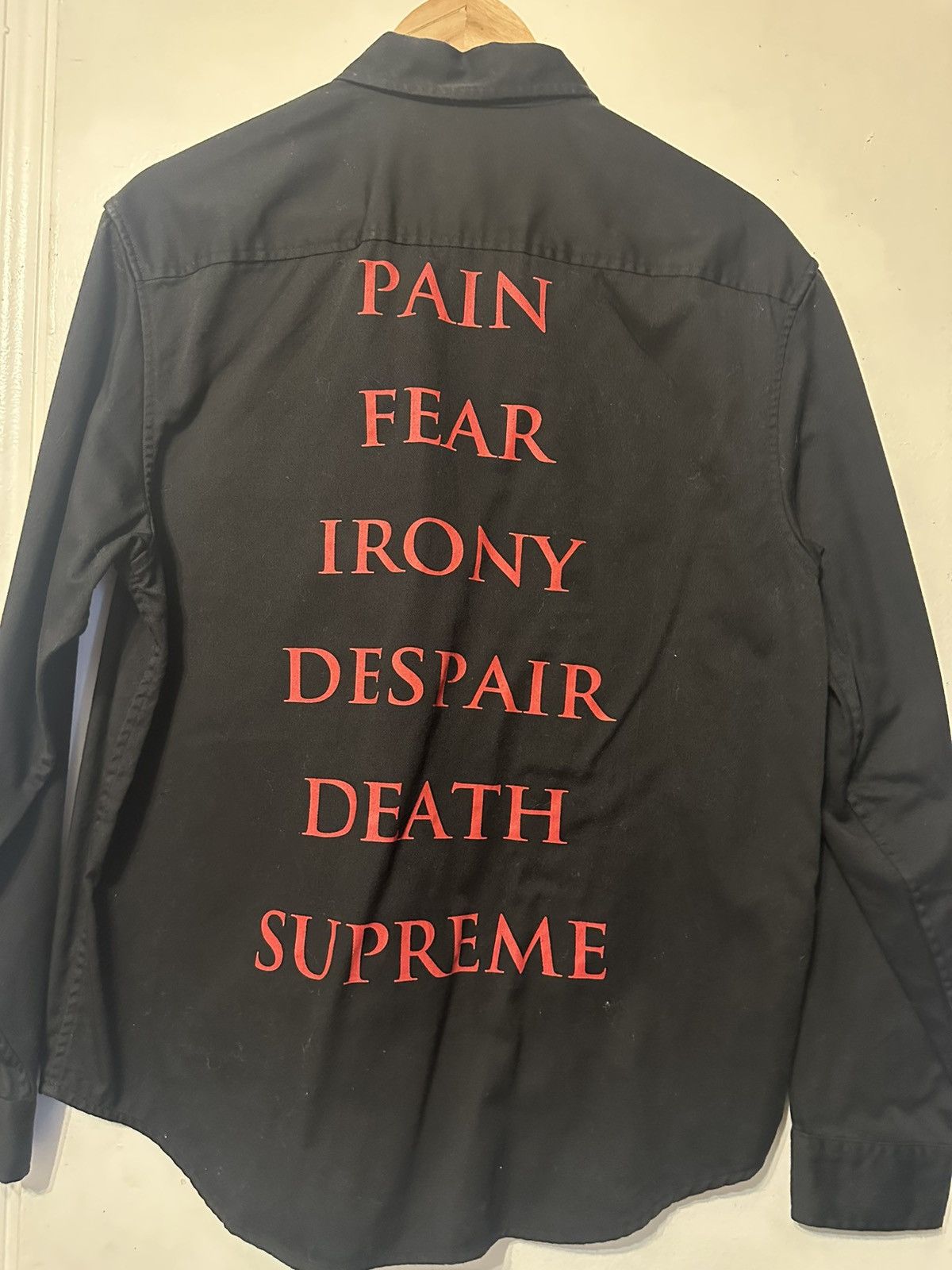 Supreme Supreme the Crow work shirt Size US S / EU 44-46 / 1 - 5 Thumbnail