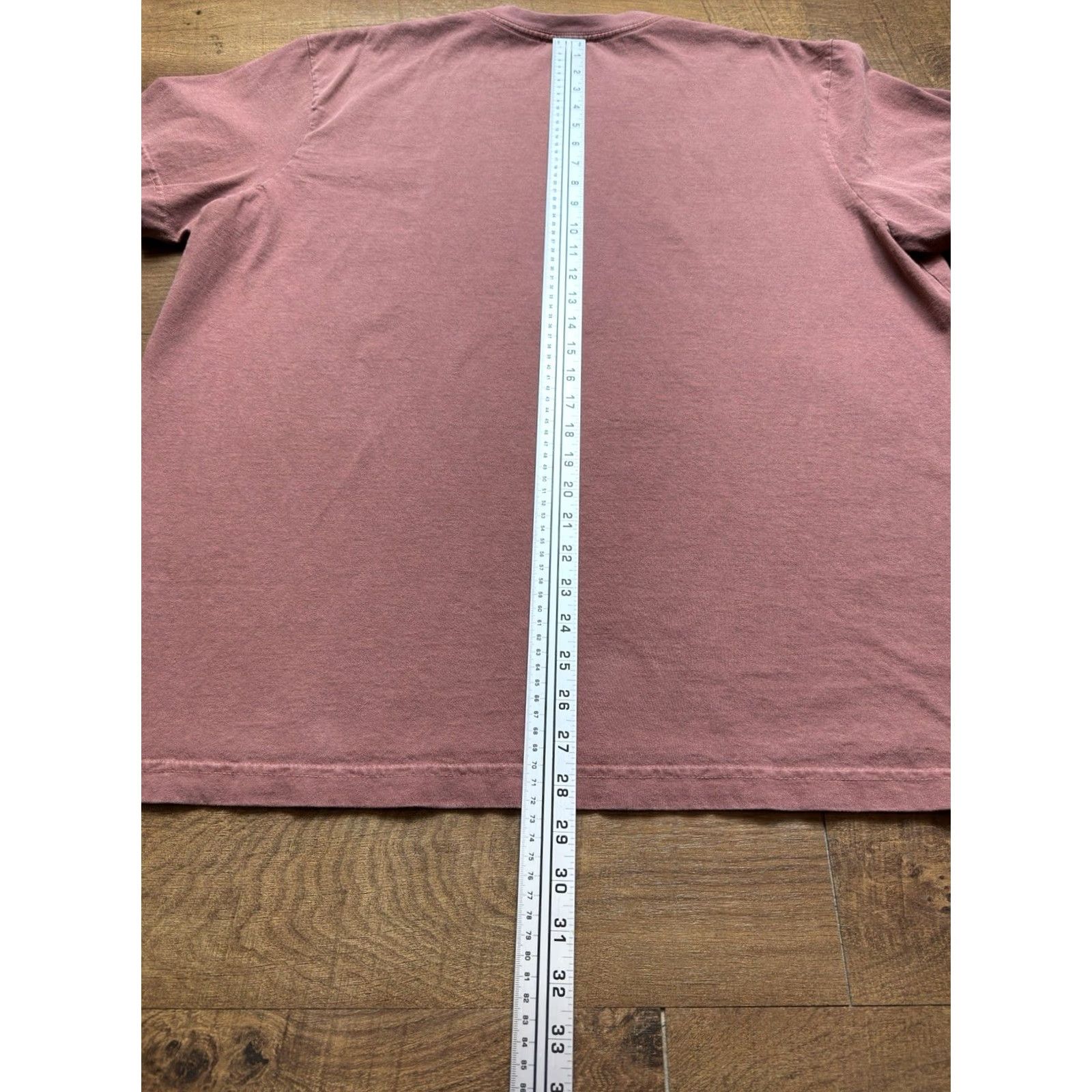 Vintage American Giant Mens Cotton Crew Neck T-Shirt 2XL Brick Red Logo USA Shirt Boys Mens Womens Size US XXL / EU 58 / 5 - 7 Thumbnail