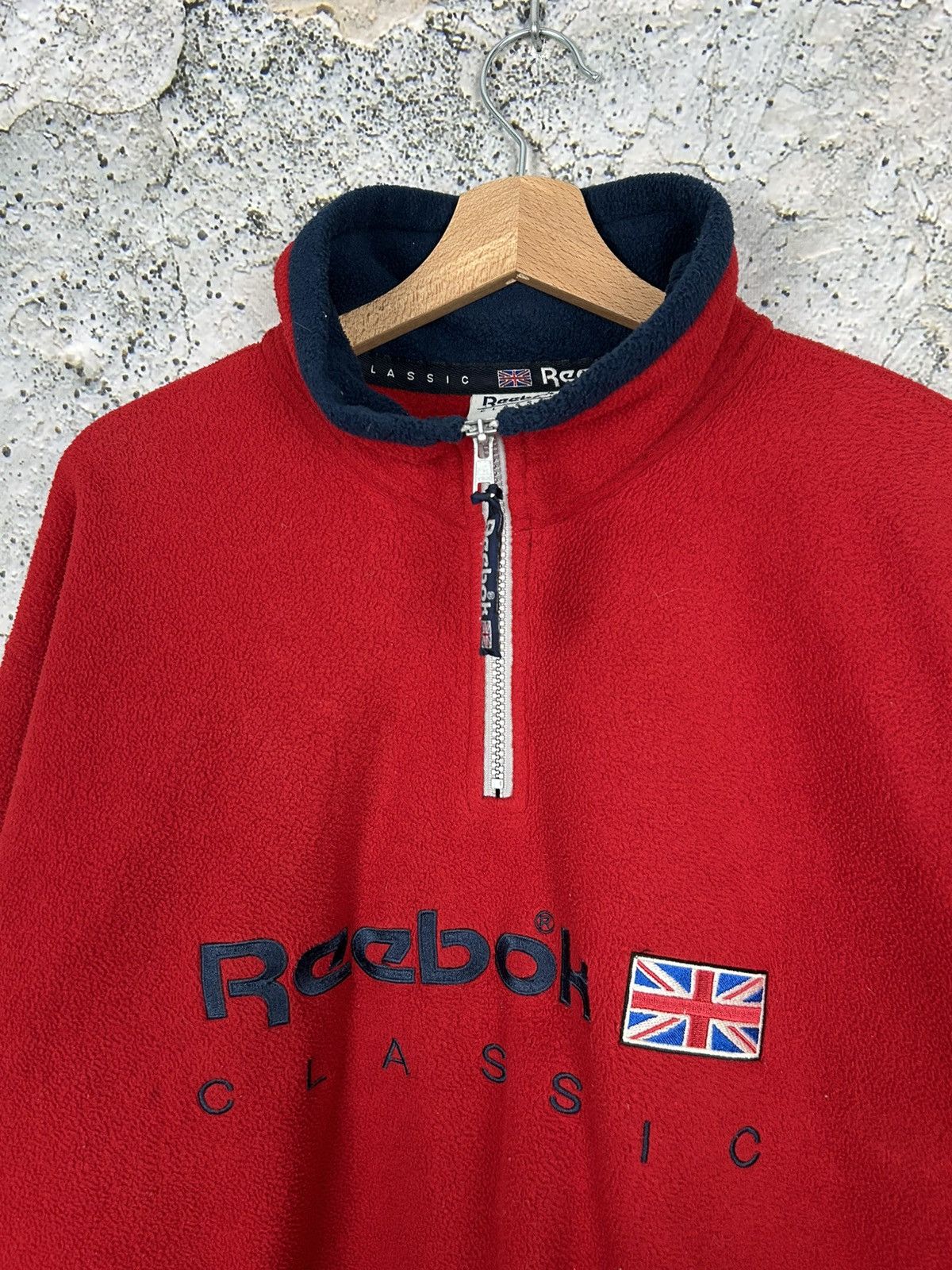 Reebok Reebok 90s Sport Fleece Streetwear Rap Baggy Skate Size US L / EU 52-54 / 3 - 3 Thumbnail