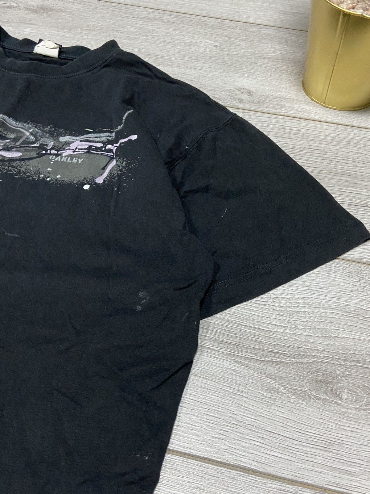 Oakley Oakley vintage curcle big print t-shirt Size US L / EU 52-54 / 3 - 4 Thumbnail