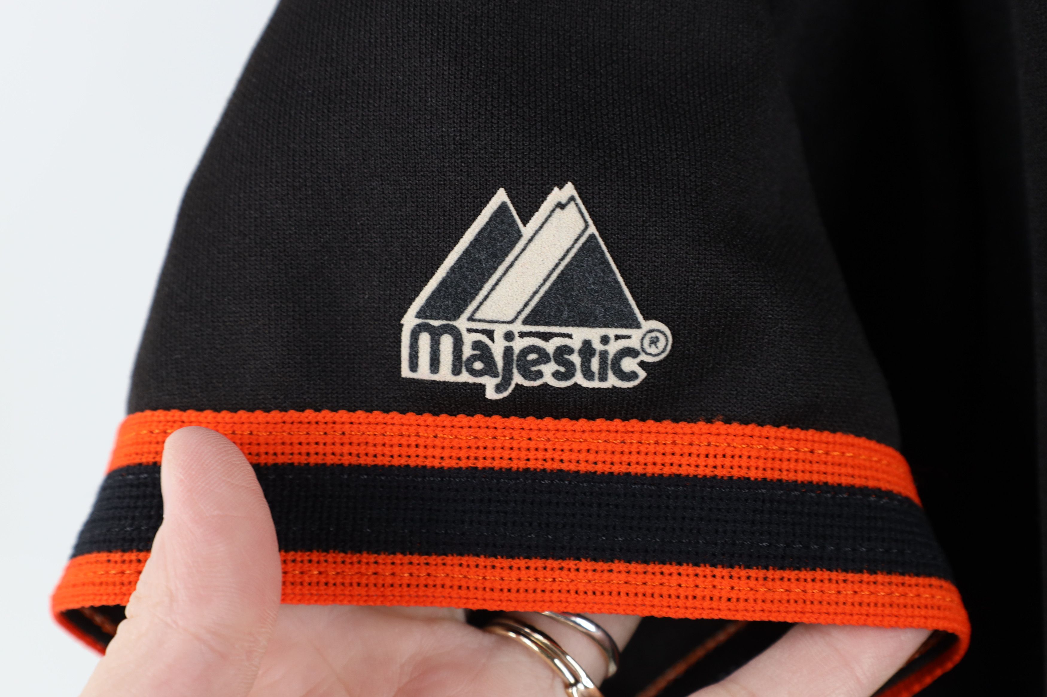 Majestic × Vintage Vintage 90s Majestic Giants Baseball Jersey Black USA Size US S / EU 44-46 / 1 - 4 Thumbnail