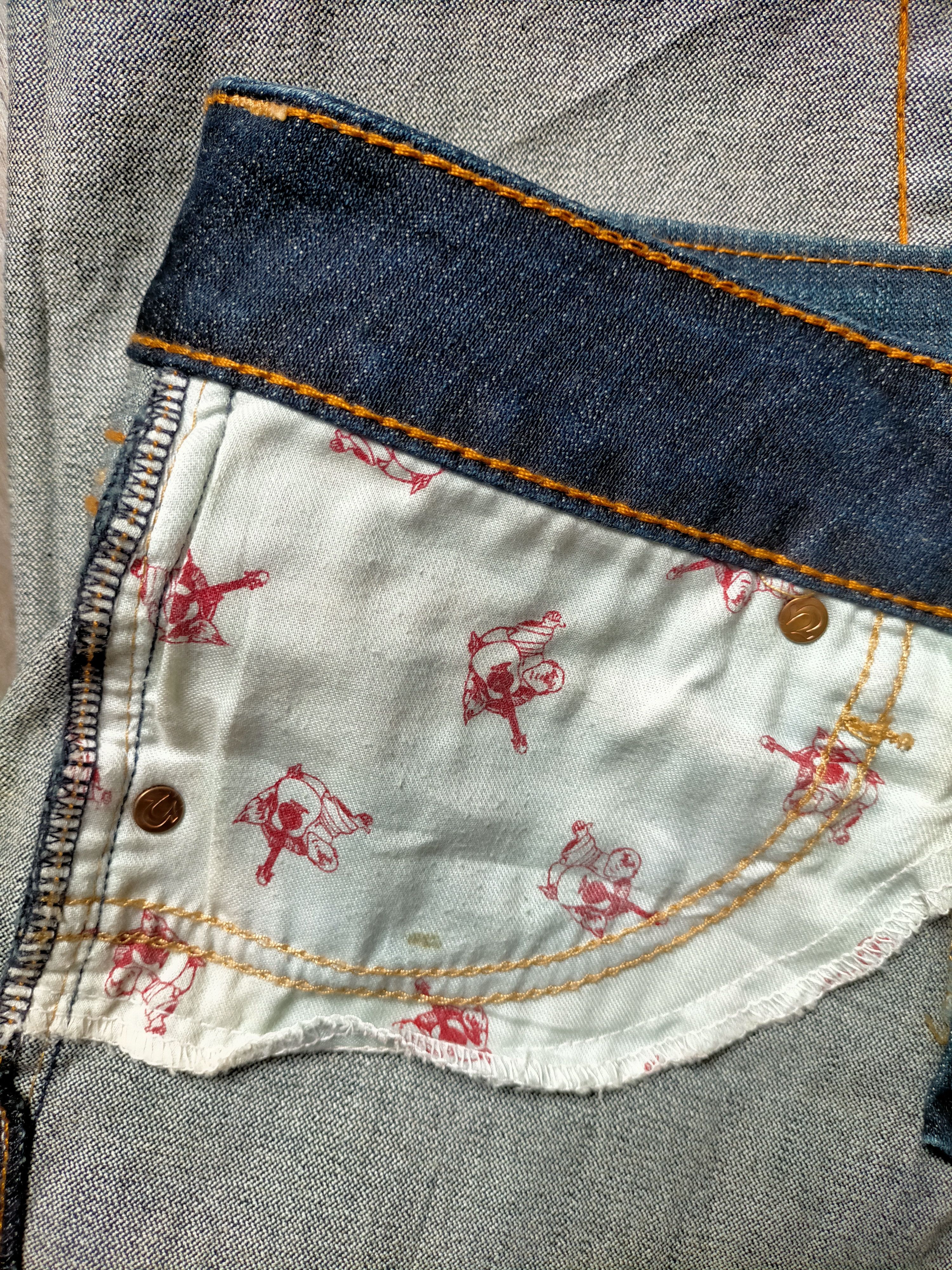 True Religion Flare Jeans True Religion Stretch Low Rise Boot cut Denim Size US 31 - 17 Thumbnail