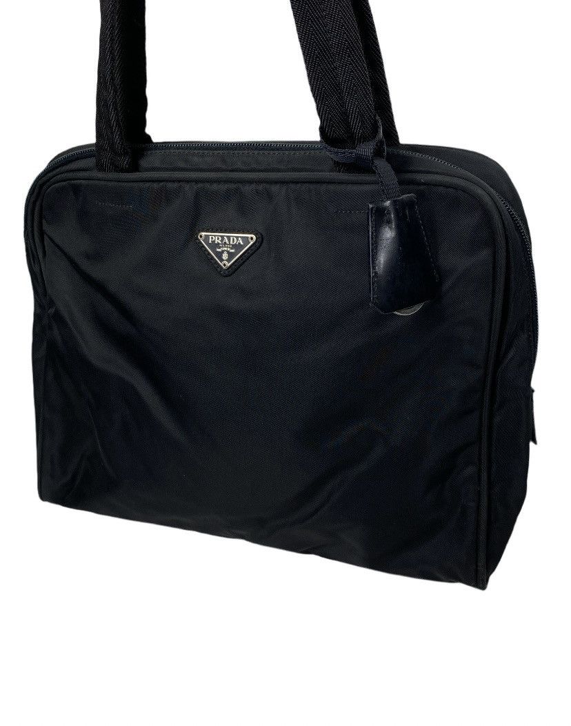 Prada Prada Tessuto Nero Nylon Shoulder Bag Size ONE SIZE - 1 Thumbnail