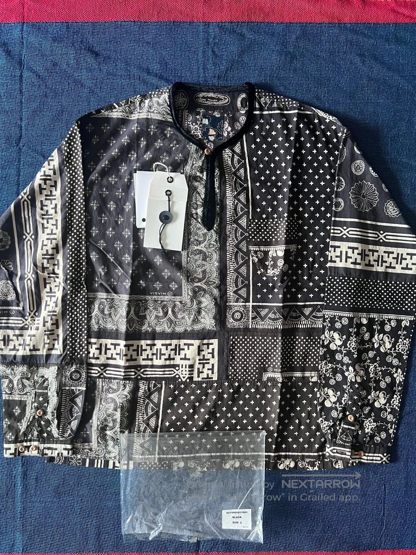 Visvim visvim 19ss ict tunic with beautiful pattern. Size M / US 6-8 / IT 42-44 - 1 Thumbnail