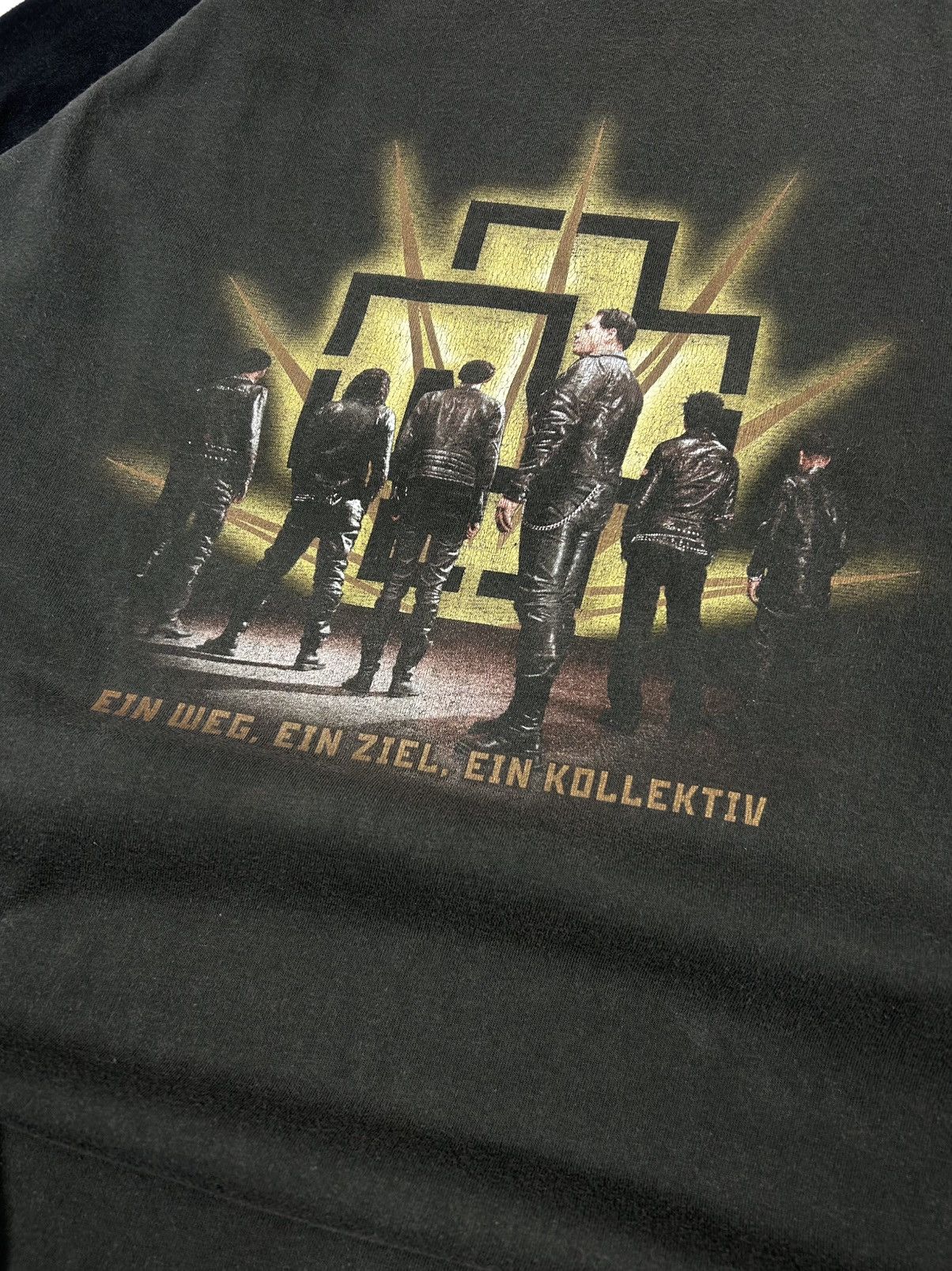 Iron Maiden × Metallica × Vintage Rammstein vintage longsleeve tee 2009 Size US L / EU 52-54 / 3 - 5 Thumbnail