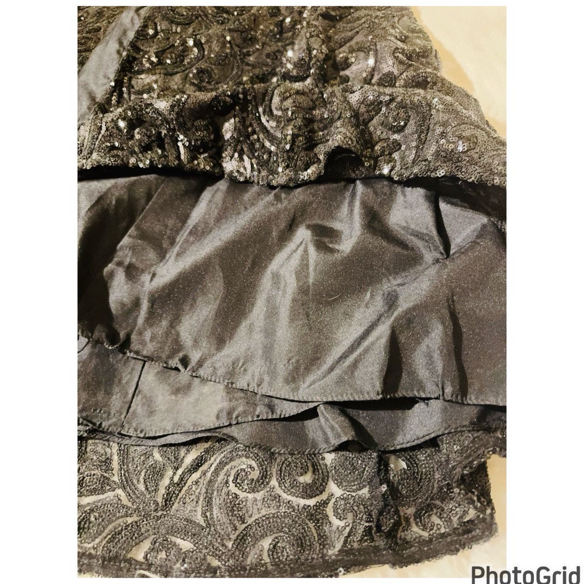 Other Madison James Strapless Beaded Gown Size L / US 10 / IT 46 - 13 Thumbnail