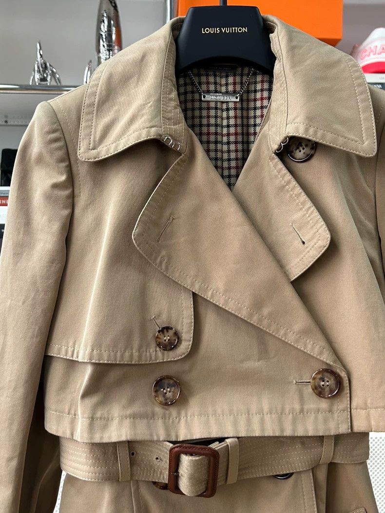 Alexander McQueen Alexander Mcqueen Khaki cotton windbreaker jacket Size XS / US 0-2 / IT 36-38 - 2 Thumbnail