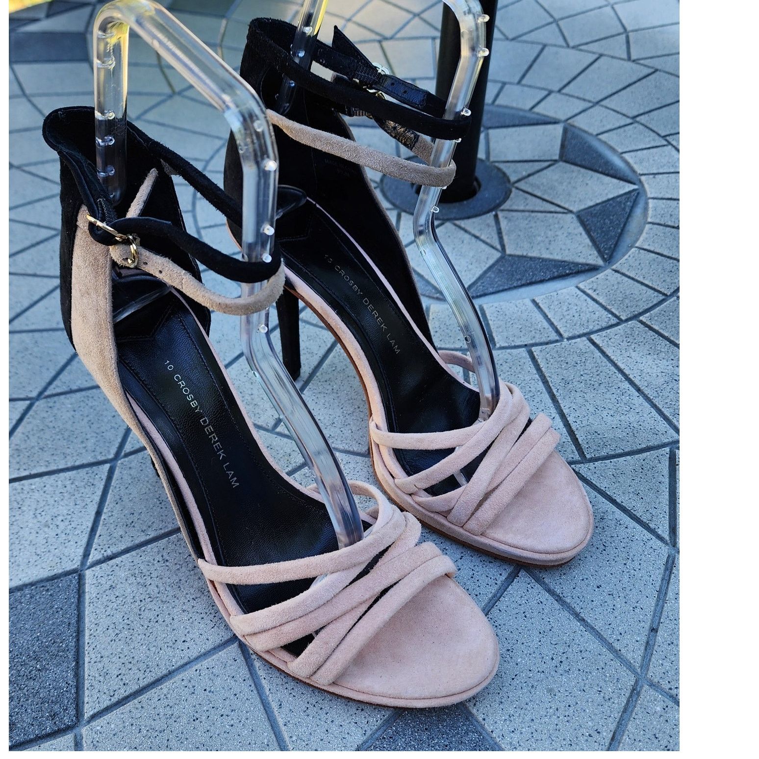 Derek Lam 10 Crosby 10 Crosby Derek Lam Jules Colorblock Suede Heels 9.5 Size US 9.5 / IT 39.5 - 12 Thumbnail