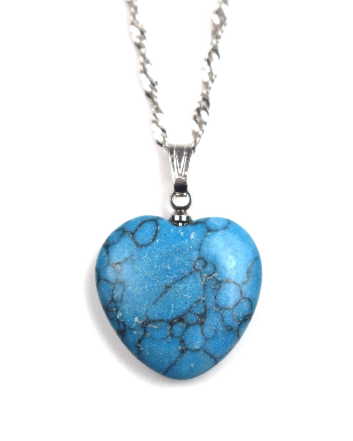 Hysteric Glamour 2000S JAPANESE MADE BLUE HEART TURQUOISE CHARM NECKLACE Size ONE SIZE - 1 Thumbnail