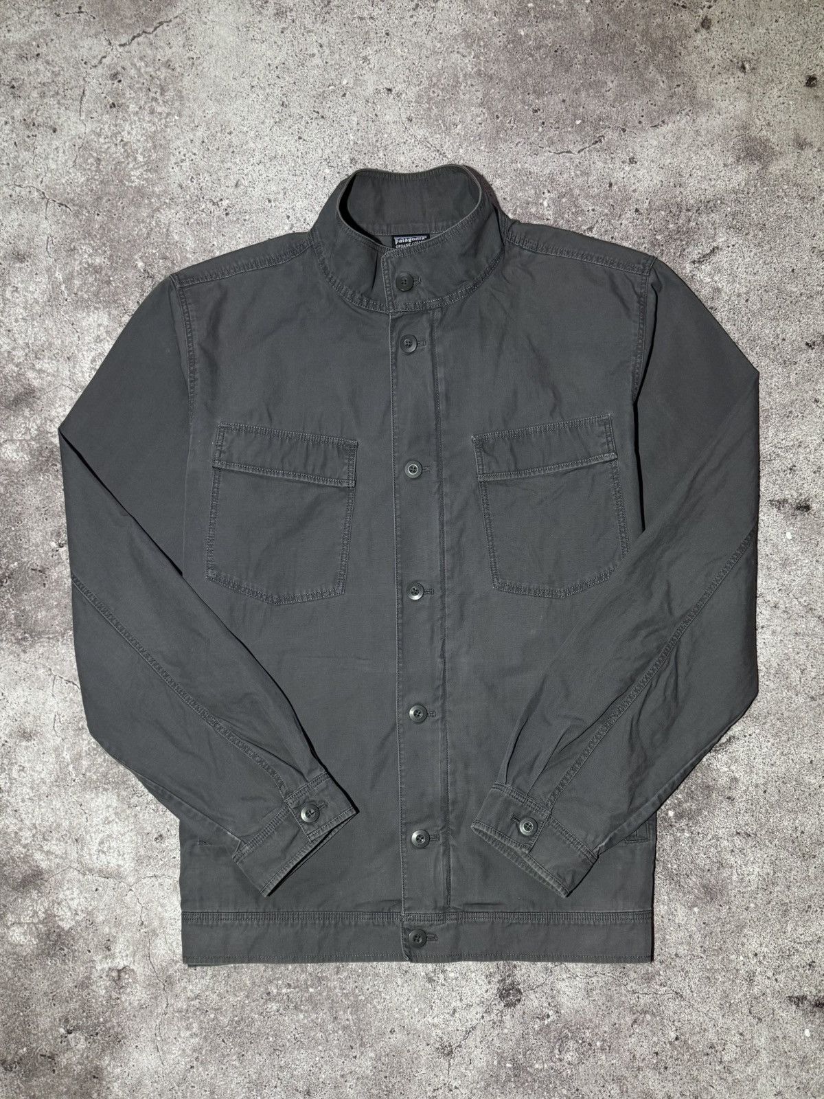 Patagonia × Vintage Patagonia Vintage Outdoor Overshot Grey Military Jacket Size US L / EU 52-54 / 3 - 1 Thumbnail