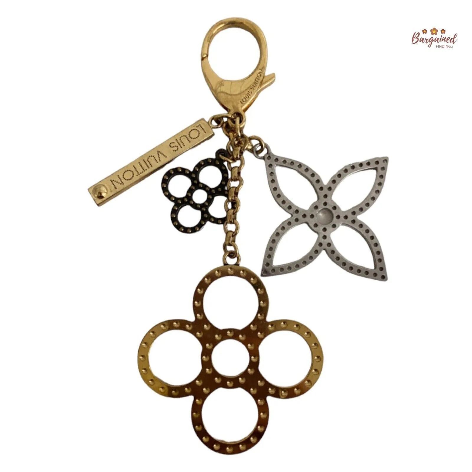 Louis Vuitton LOUIS VUITTON Goldtone Tapage Key Holder And Bag Charm Size ONE SIZE - 2 Thumbnail