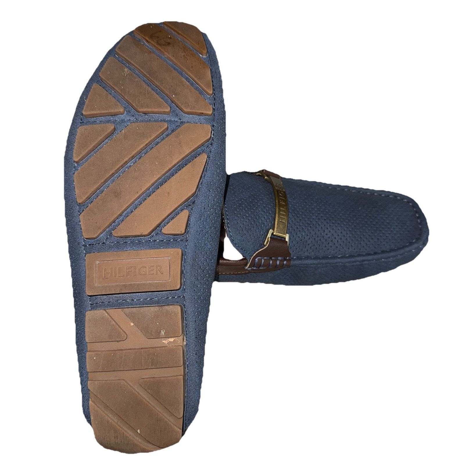 Tommy Hilfiger Tommy Hilfiger Alvins Men’s Blue Driving Loafers 8M Size US 8 / EU 41 - 7 Thumbnail