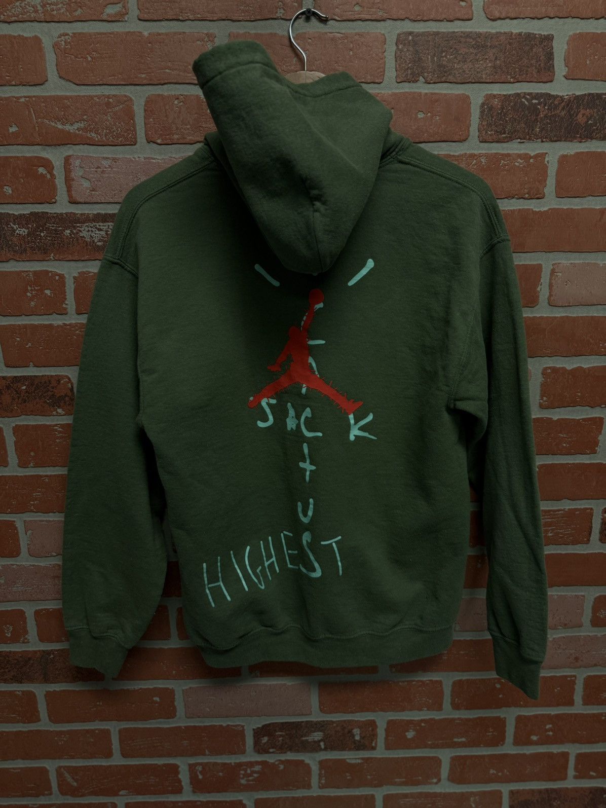 Nike × Travis Scott Travis Scott x Nike Highlights Hoodie Olive Green Size M Size US M / EU 48-50 / 2 - 3 Thumbnail