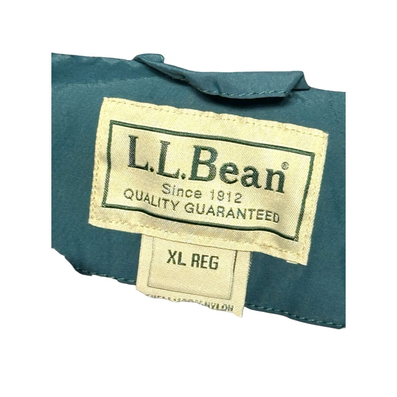 Vintage VINTAGE L.L. Bean Warm-Up Jacket Bomber Jacket Teal Green Fleece Full Zip XL Men Size US XL / EU 56 / 4 - 3 Thumbnail