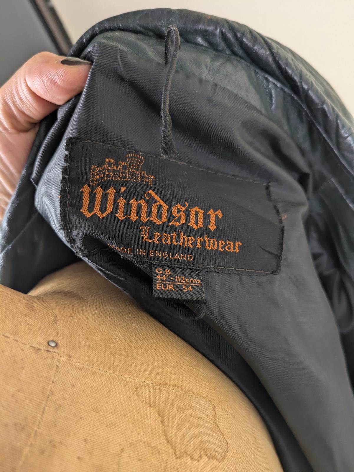 Windsor Smith 1990's green leather oversized jacket Size L / US 10 / IT 46 - 7 Thumbnail