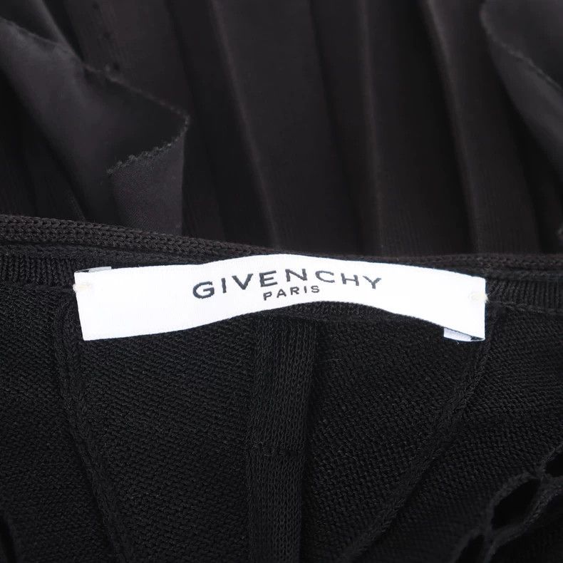 Givenchy Givenchy Solid Color Silk Viscose Spandex Nylon Dress Size S / US 4 / IT 40 - 3 Thumbnail